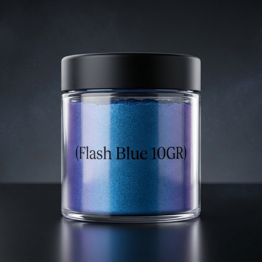Flash Blue Toz Pigment 10 gr