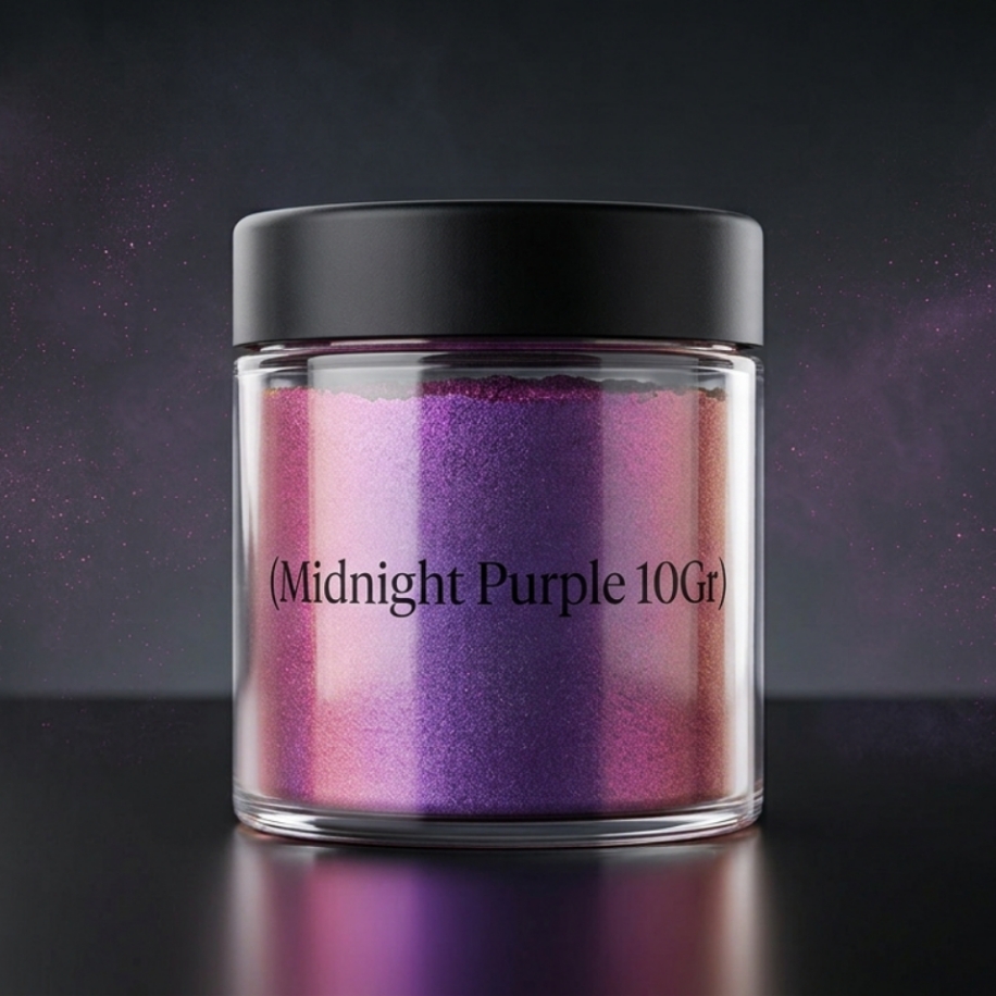 Midnight Purple Toz Pigment 10 gr